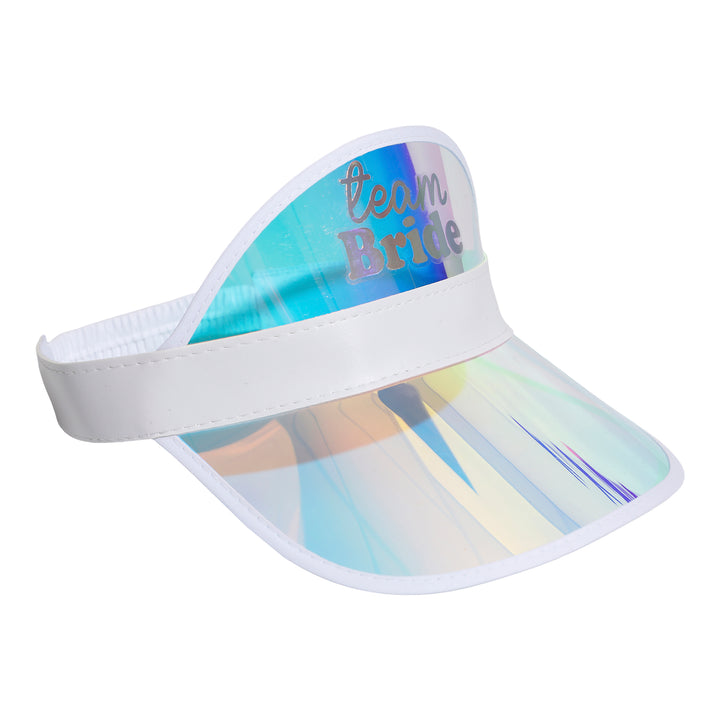 Packed Party Team Bride 4-Pack Holographic Visors