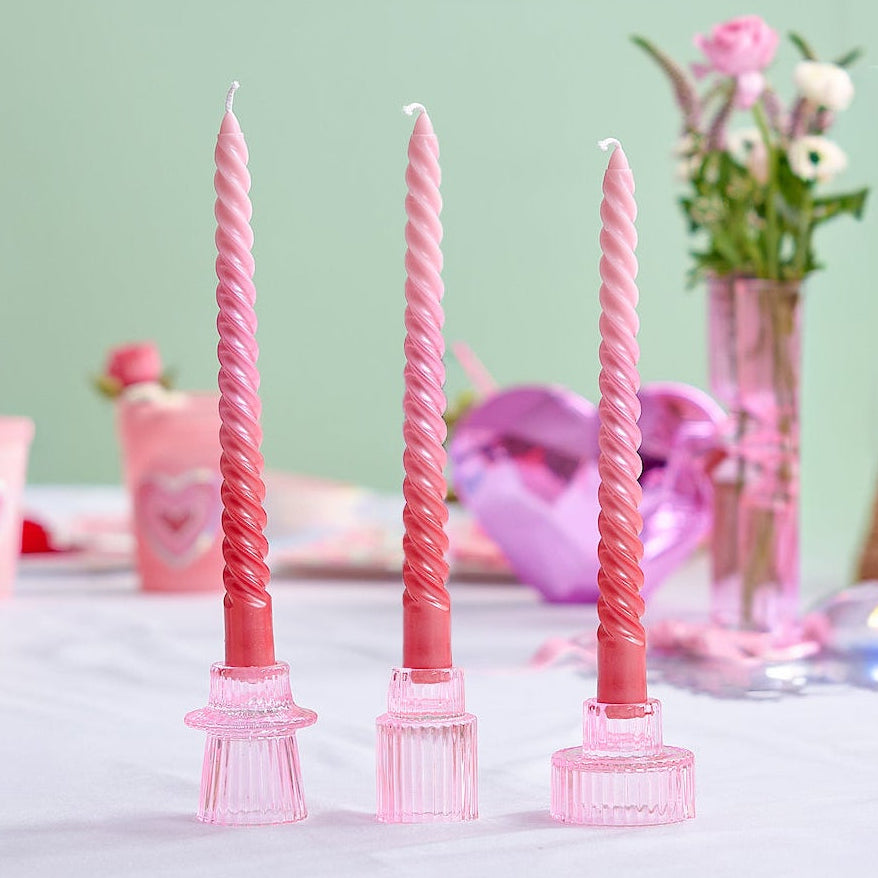 Ombre Taper Candles (set of 3)