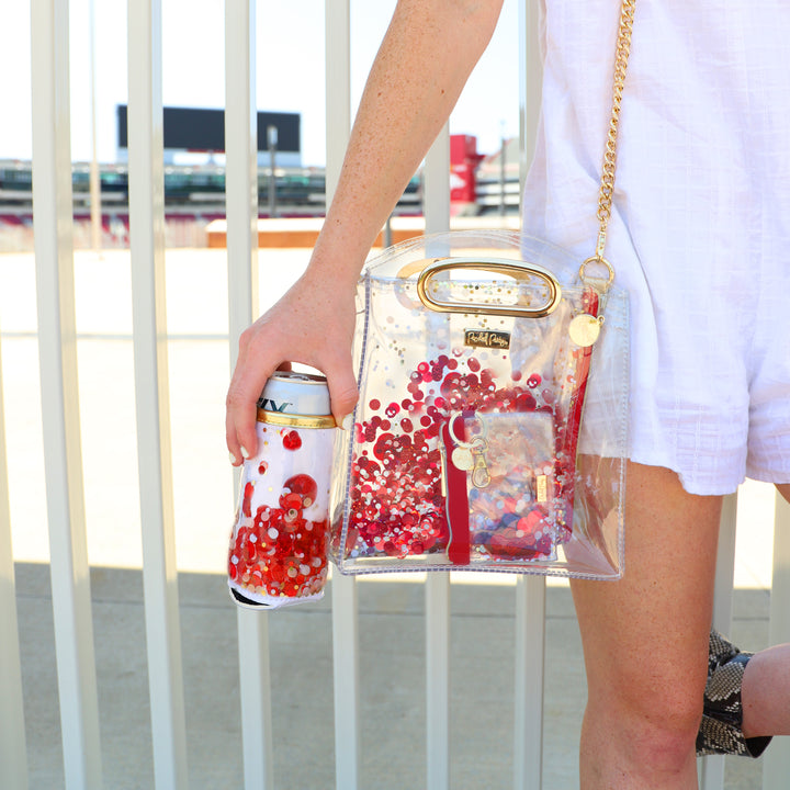 Clear Cooper Crossbody Bag (Stadium Approved)