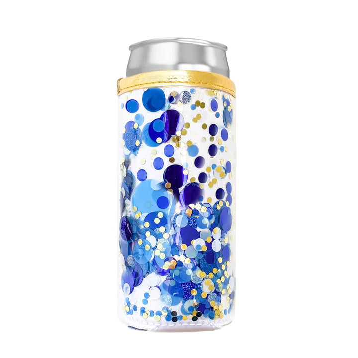 Skinny Can Cooler- True Blue